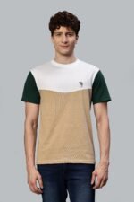 RFS008 || HS White || Round Neck T-Shirt