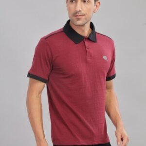 PR34 || Maroon || 100% Cotton Polo T-Shirt