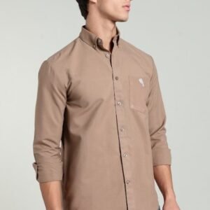 LS-002 ||Brown|| Full Sleeve Shirts || 100% Cotton