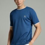 RHSOO1||Navy|| Round Neck Half