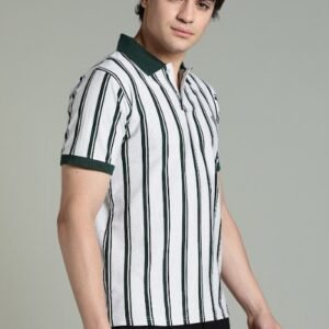 PR3-SS 06 || Green || 100% Cotton Polo T-Shirt