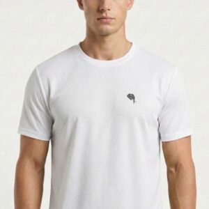 RHSO2A||WHITE|| Round Neck Half