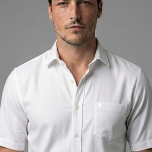 LS 004||WHITE|| Half Sleeve Shirt