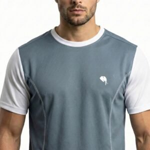 RHSO03||BLUE|| Round Neck Half