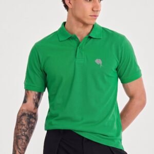PR3-SS 008-B||GREEN|| 100% Cotton Polo T-Shirt