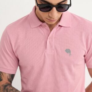 PR3-SS 008-B||PINK|| 100% Cotton Polo T-Shirt